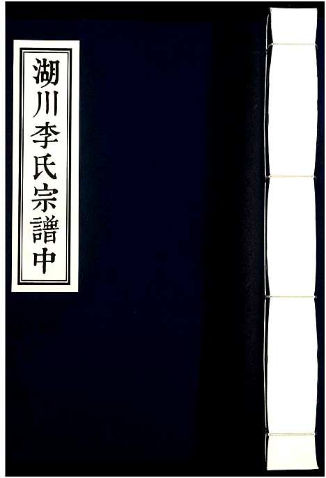 [李]湖川李氏宗谱 (浙江) 湖川李氏家谱_二.pdf