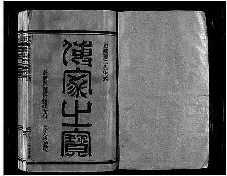 [陈]颍川陈氏宗谱_不分卷 (浙江) 颍川陈氏家谱_一.pdf