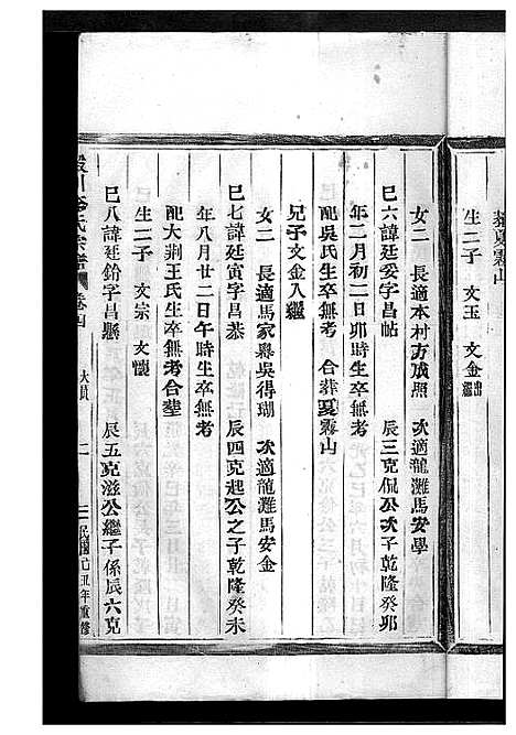 [李]淀川李氏宗谱_8卷首2卷 (浙江) 淀川李氏家谱_六.pdf