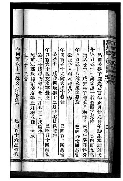 [李]淀川李氏宗谱_8卷首2卷 (浙江) 淀川李氏家谱_九.pdf