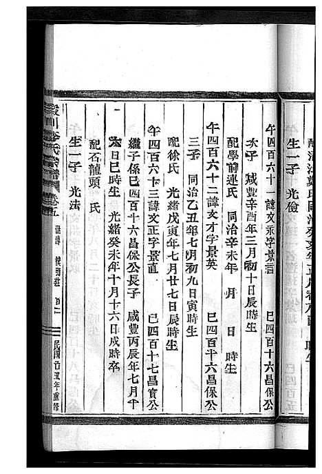 [李]淀川李氏宗谱_8卷首2卷 (浙江) 淀川李氏家谱_九.pdf