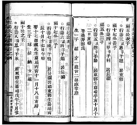 [杨]澜川杨氏宗谱_4卷 (浙江) 澜川杨氏家谱_四.pdf