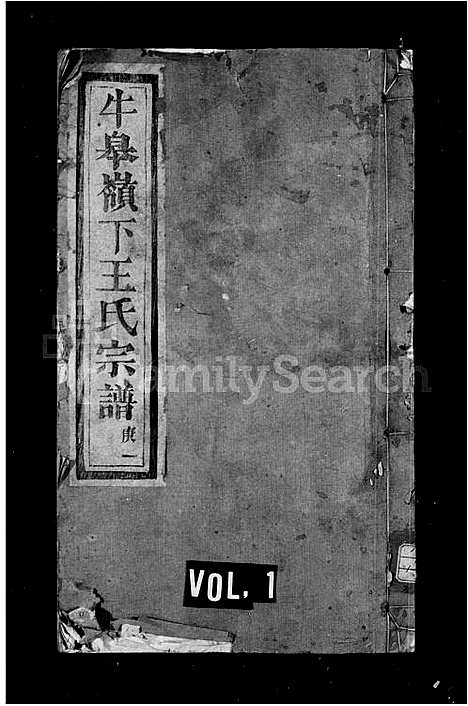 [王]牛皋岭下王氏宗谱 (浙江) 牛皋岭下王氏家谱_一.pdf