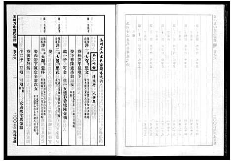 [卢]玉川方山卢氏宗谱_6卷 (浙江) 玉川方山卢氏家谱_六.pdf