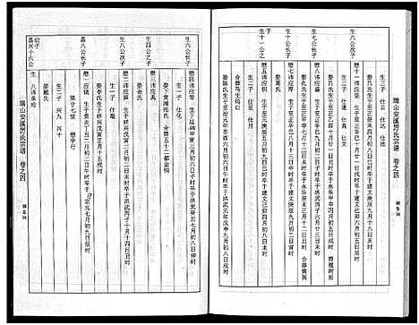 [厉]瑞山安溪厉氏宗谱_11卷 (浙江) 瑞山安溪厉氏家谱_四.pdf