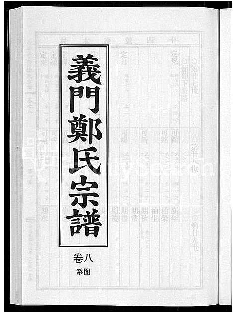 [郑]白麟溪义门郑氏宗谱_28卷 (浙江) 白麟溪义门郑氏家谱_九.pdf