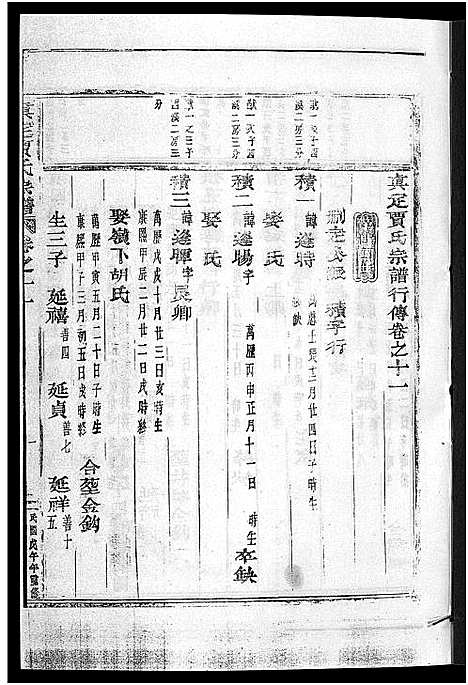 [贾]真定贾氏宗谱_23卷首1卷 (浙江) 真定贾氏家谱_七.pdf