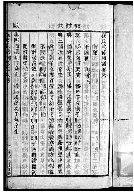 [程]程氏宗谱_卷数杂异 (浙江) 程氏家谱_四.pdf