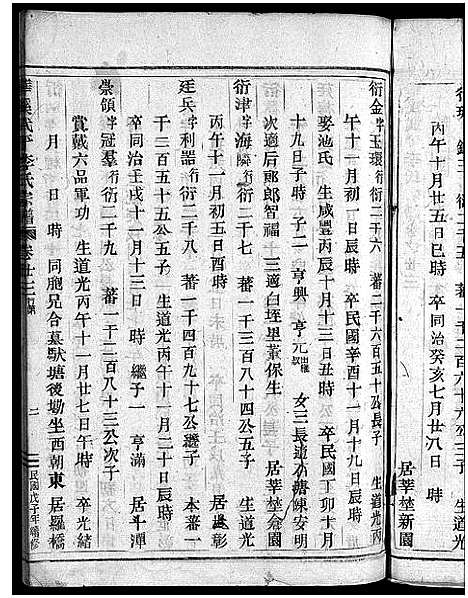 [李]舘头李氏宗谱_31卷首1卷 (浙江) 舘头李氏家谱_十九.pdf