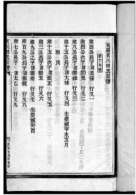 [胡]茗川胡氏宗谱_不分卷 (浙江) 茗川胡氏家谱_九.pdf