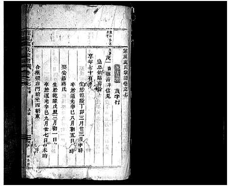 [虞]莲溪虞氏宗谱_11卷 (浙江) 莲溪虞氏家谱_七.pdf