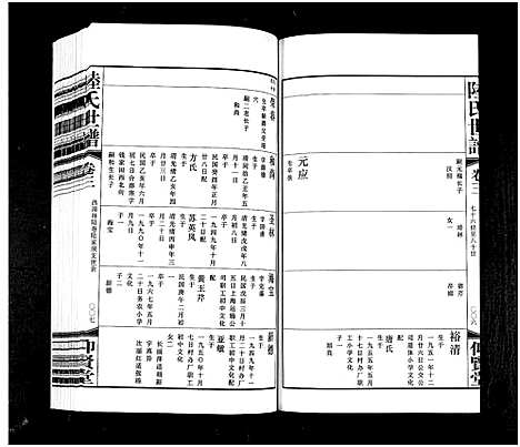 [陆]陆氏世谱_4卷 (浙江) 陆氏世谱_二.pdf