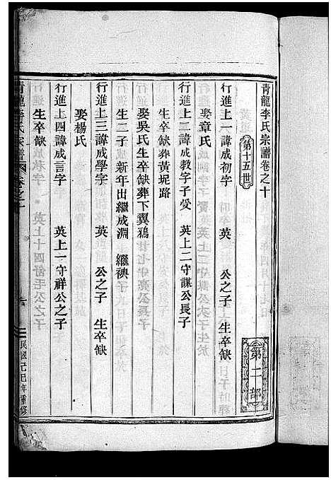 [李]青龙李氏宗谱_18卷 (浙江) 青龙李氏家谱_十.pdf